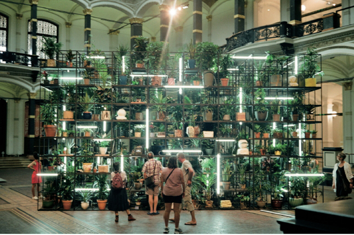 圖二：Gropius Bau, 《Garten der irdischen Freuden》/ Berlin , Germany