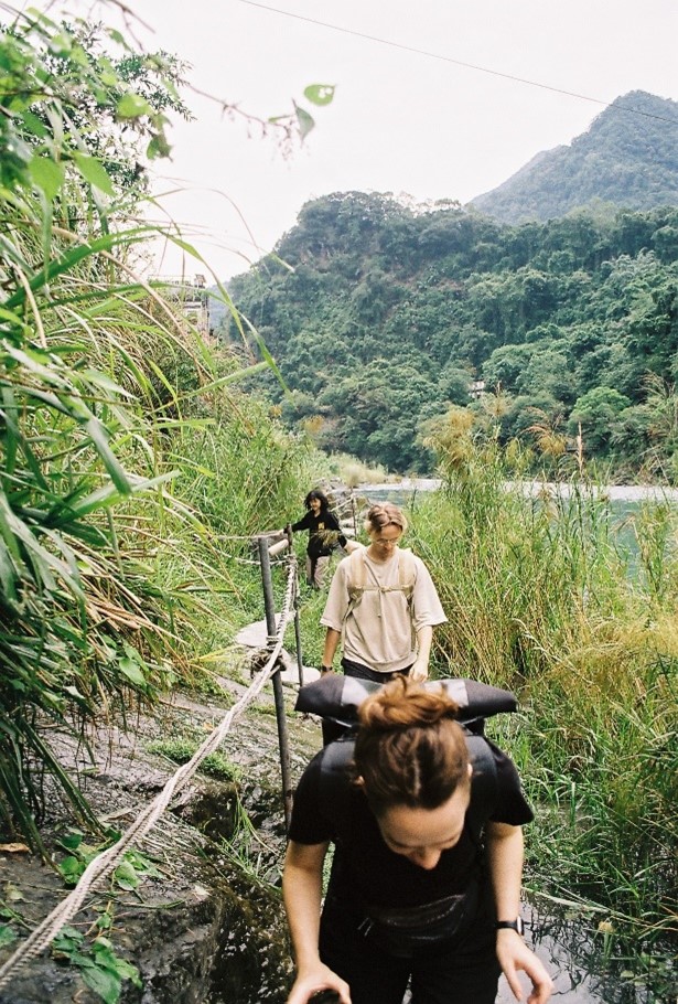 Figure 5: Hiking to the hot spring, Wulai, Taiwan.