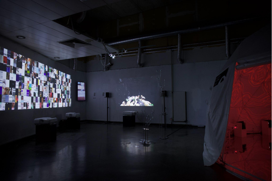 圖1、展覽空間一隅（攝影：鄭芳宜）