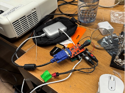 圖3、感受到聲音在驅動畫面，以及不同聲音對所生成出影像的差異，那些真實的連動令人興奮不已